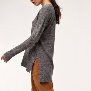 Babaton Erin Sweater in heather grey